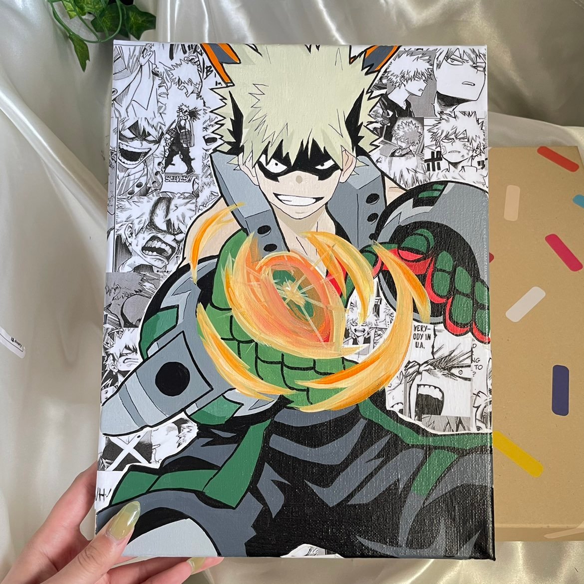 MHA BAKUGO MANGA PAINTING ANIME