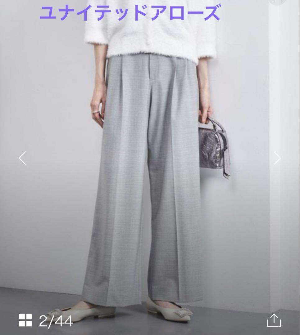 Unused United Arrows Two-Tuck Wide Pants