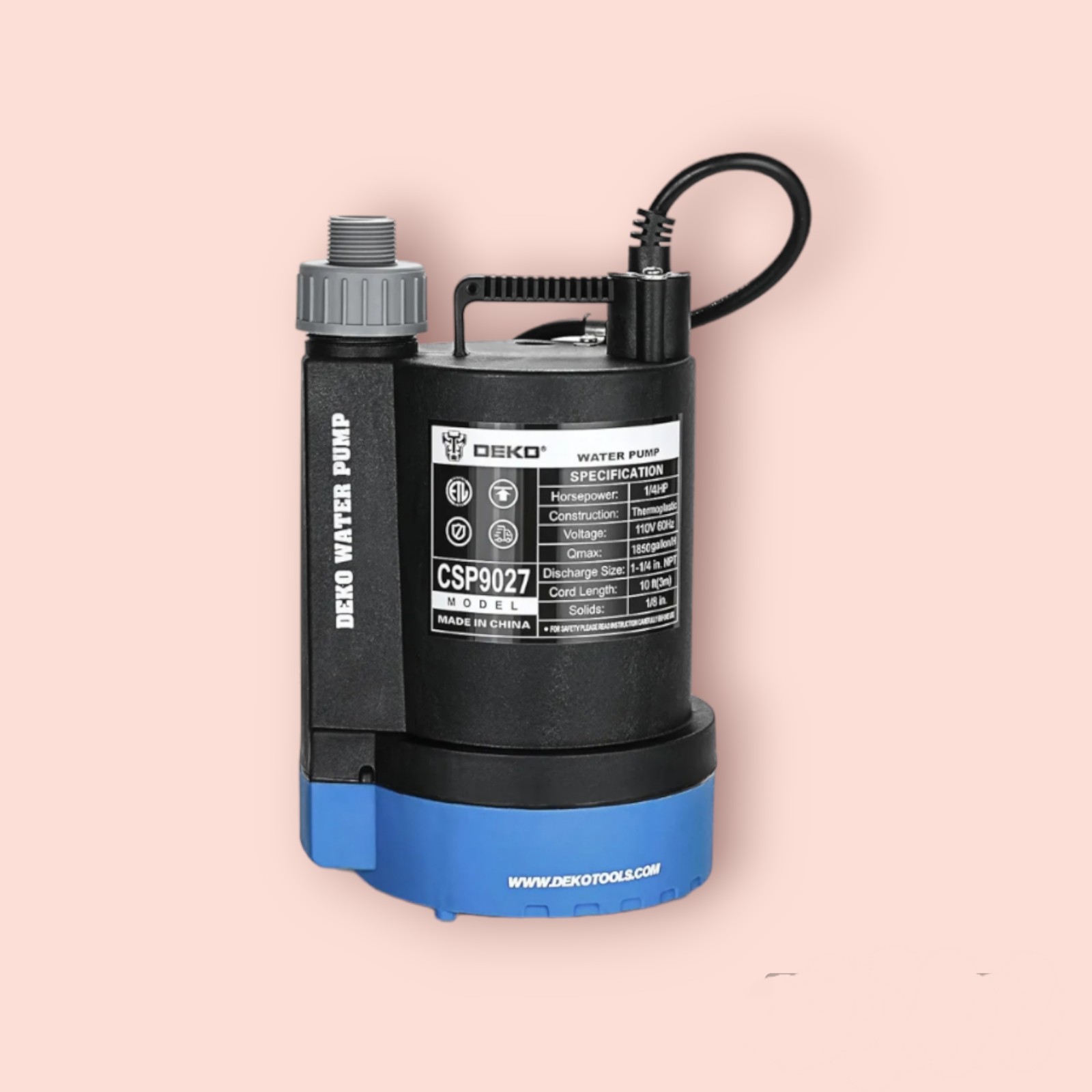 Deko Submersible Water Pump