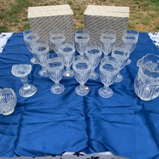 Crystal Bleikristall Water Goblet Set