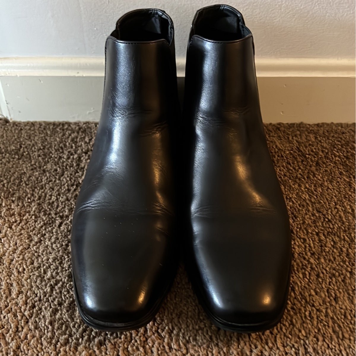 Express Leather Chelsea Boots