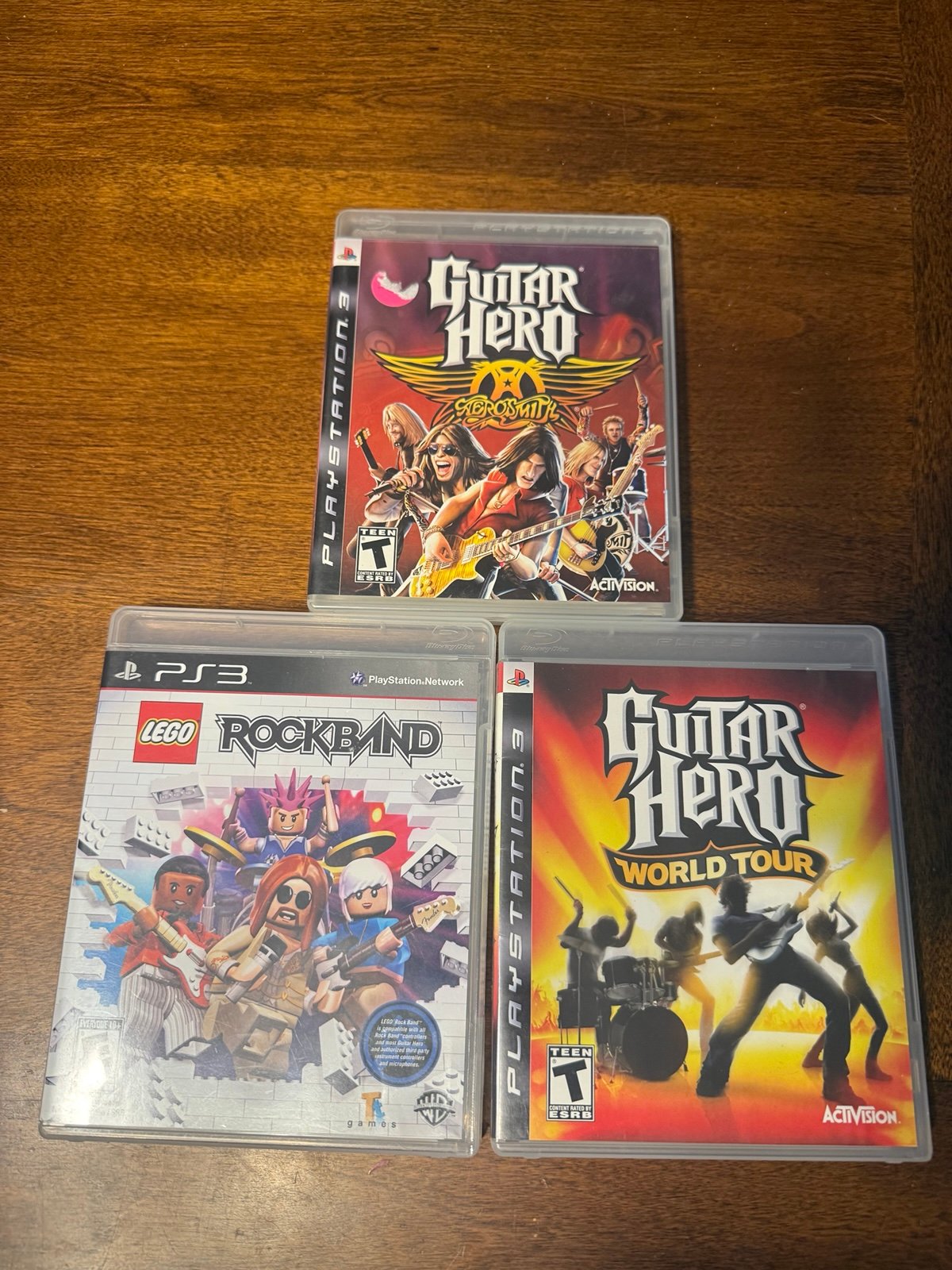 Guitar hero / rockband lot ps3