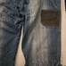 UNK NBA Teams Basketball Patches Y2K Baggy Denim Jeans Distressed Cut 38 Mens