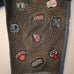 UNK NBA Teams Basketball Patches Y2K Baggy Denim Jeans Distressed Cut 38 Mens