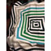 Pottery Barn Kids PBK Quilted comforter Navy white multicolored 83x86 replacemen