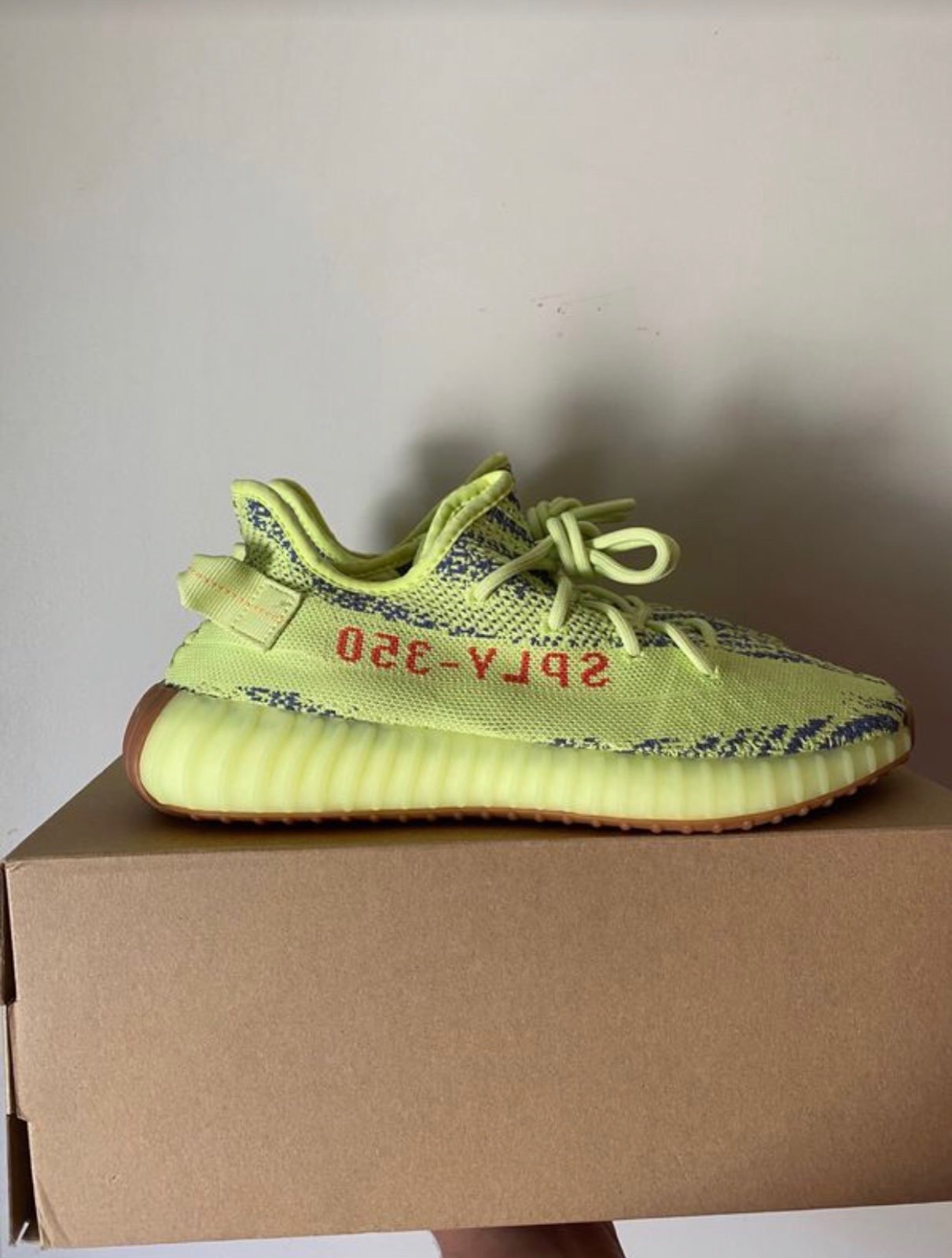 Yeezy boost semi frozen yellow