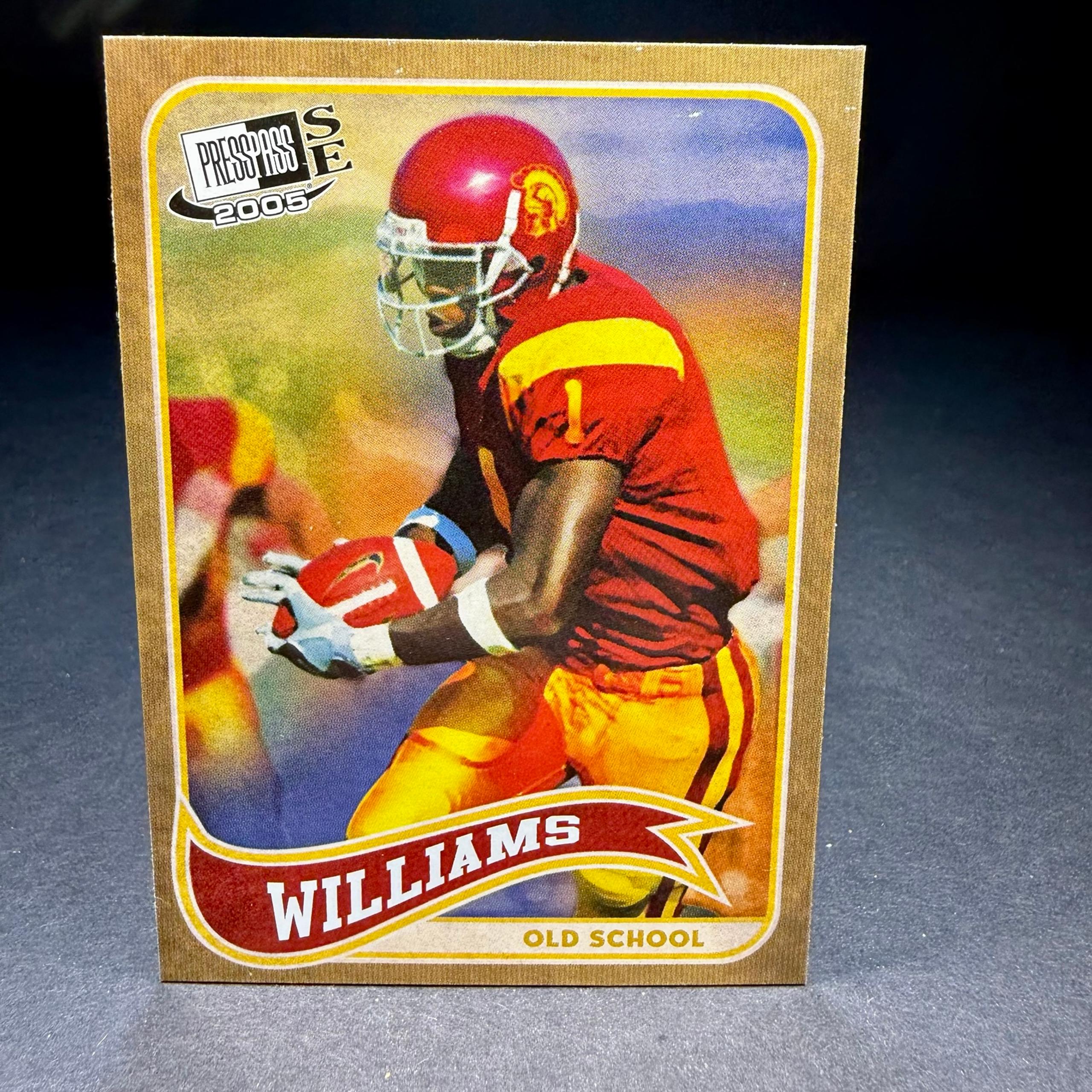 Mike Williams RC • 2005 Press Pass SE Old School #OS25 Rookie Football Card