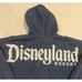 Disney Women Sweatshirt Large Blue Denim Spirit Jersey Hoodie Disneyland Resort