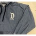 Disney Women Sweatshirt Large Blue Denim Spirit Jersey Hoodie Disneyland Resort
