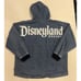 Disney Women Sweatshirt Large Blue Denim Spirit Jersey Hoodie Disneyland Resort