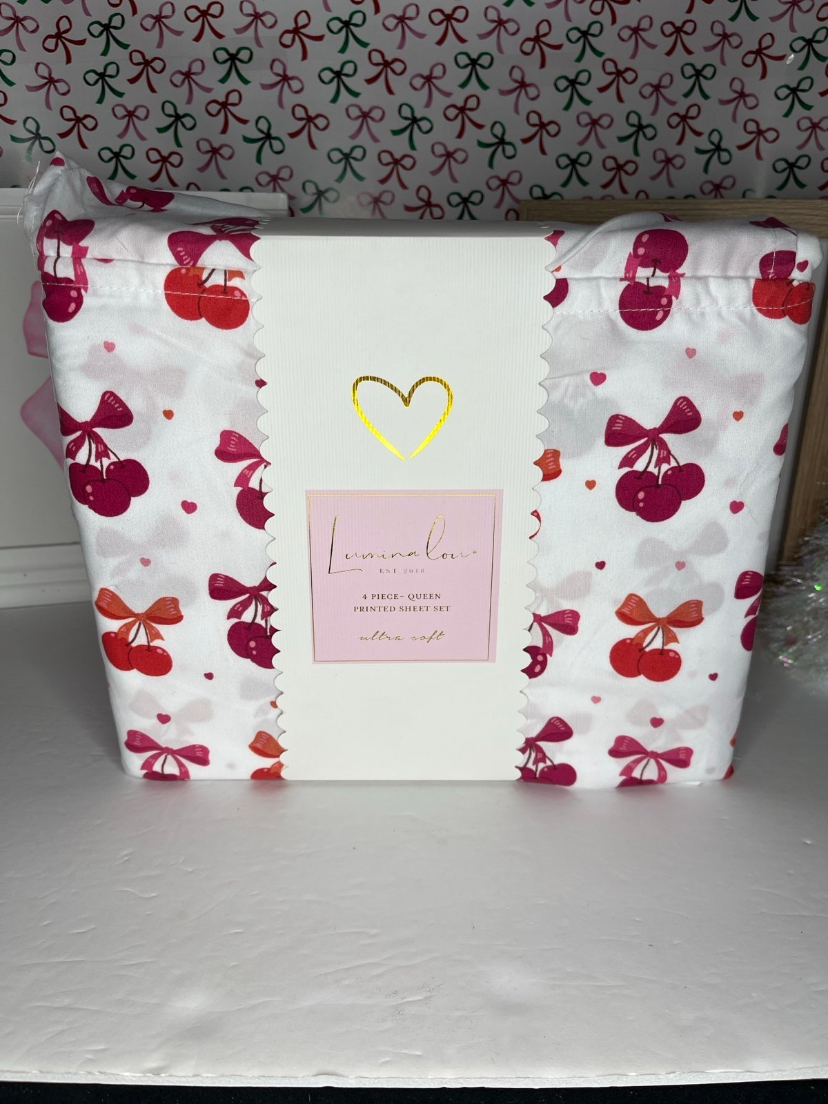 Lumina Lou Cherry Sheets