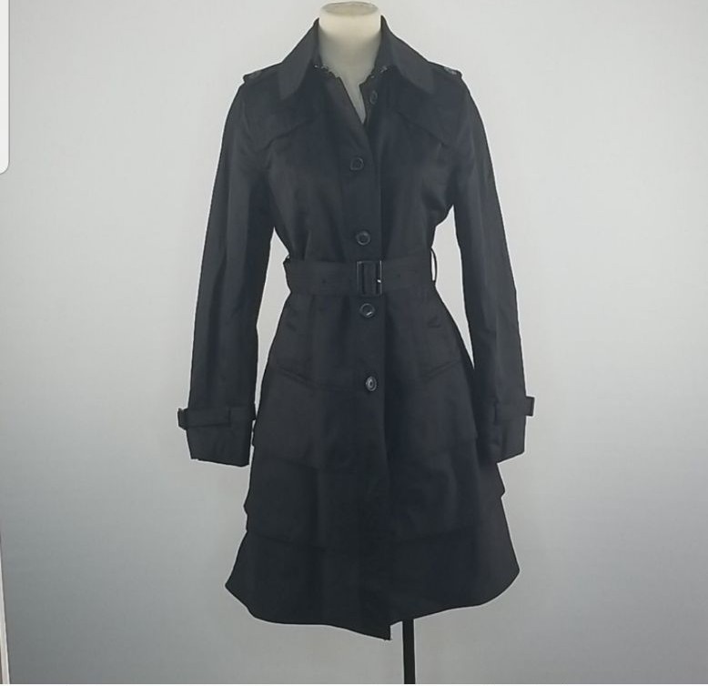 Hawke & Co Black Heavy Winter Trenchcoat