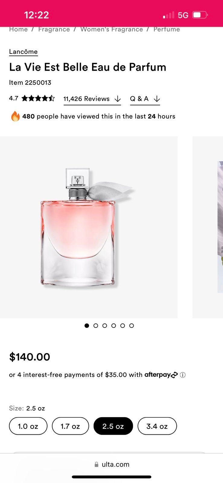 La Vie Est Bella perfume