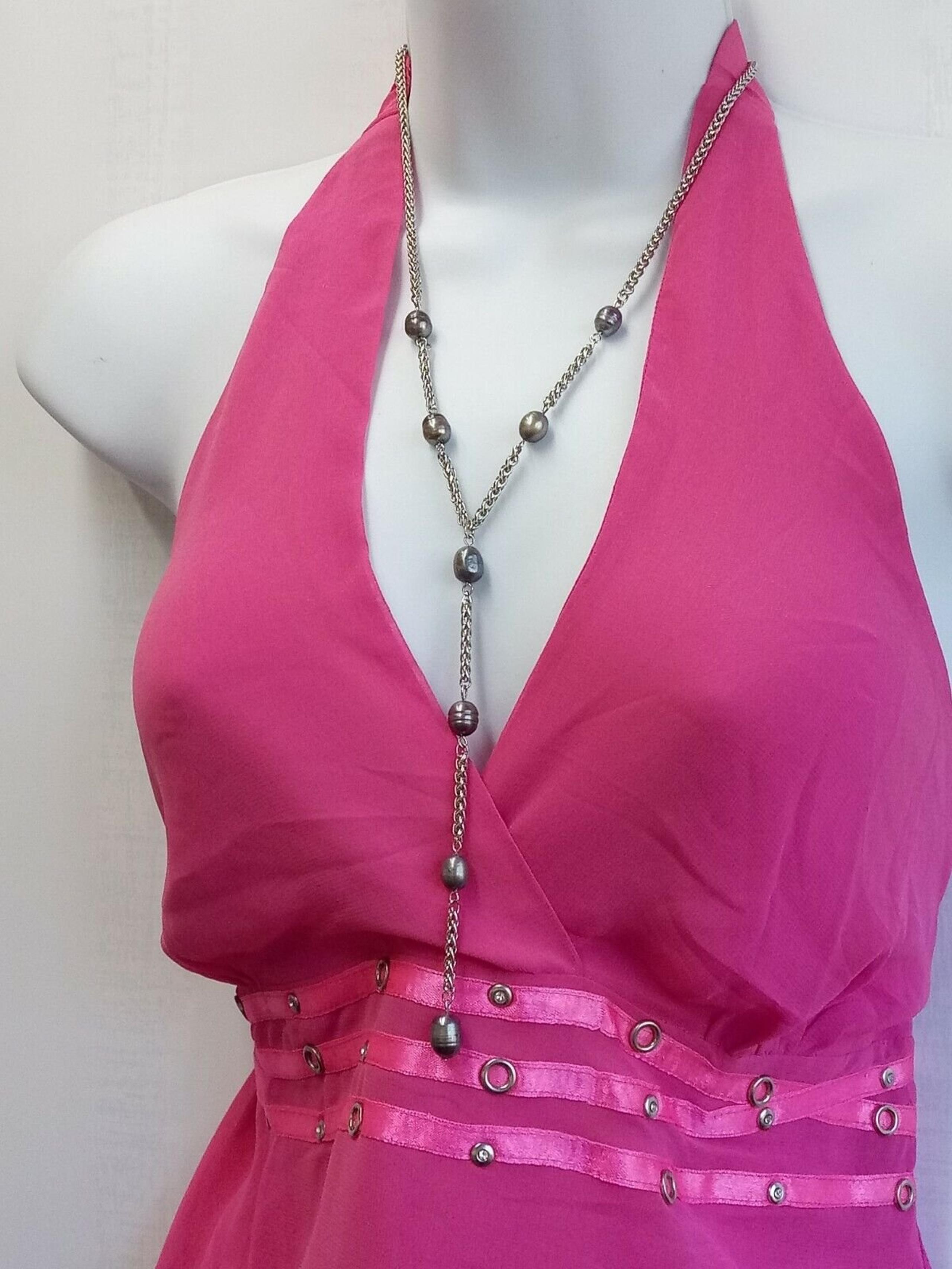 Chelsea NYC GENUINE FRESH WATER PEARLS COLLAR NECKLACE - New