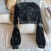 Zhivago Cavalier crop top size XS black