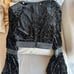 Zhivago Cavalier crop top size XS black