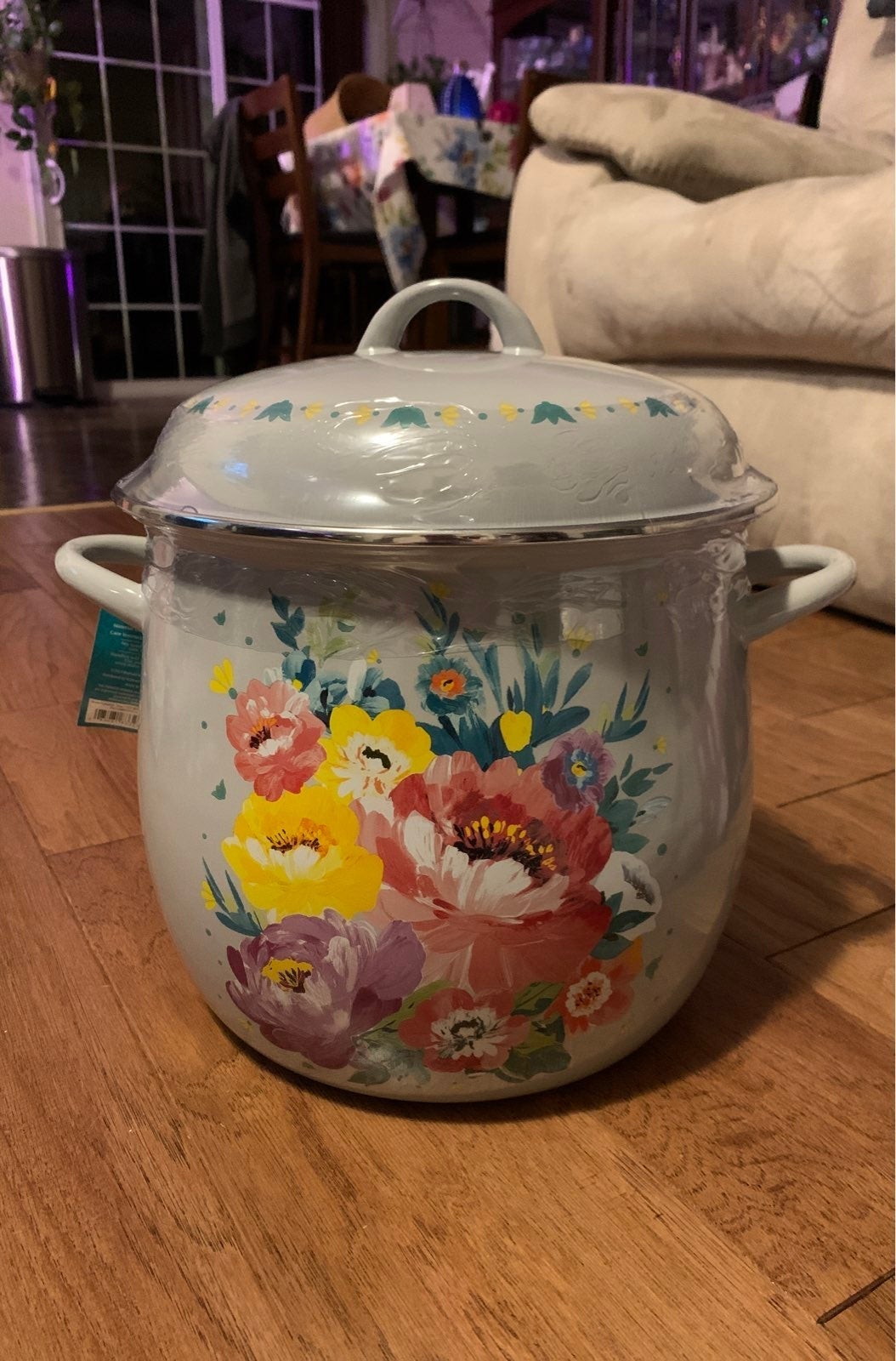 Pioneer Woman 12 qt stockpot with lid!!