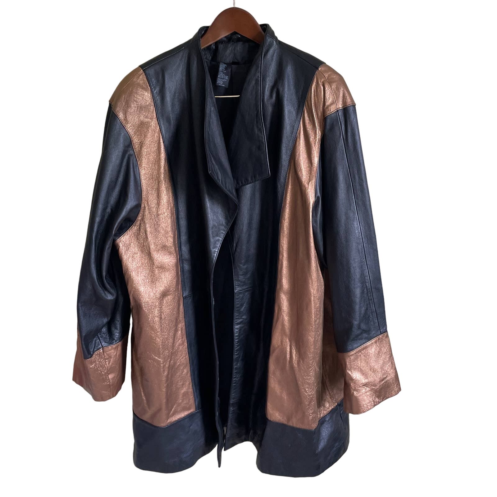 Vintage Genuine Leather Jacket XXL