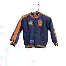 Vintage Disney Store Buzz Lightyear Youth Medium 7 8 Winter Coat Jacket Space Ra