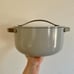 Caraway 6.5 Quart Dutch Oven with Lid, Gray