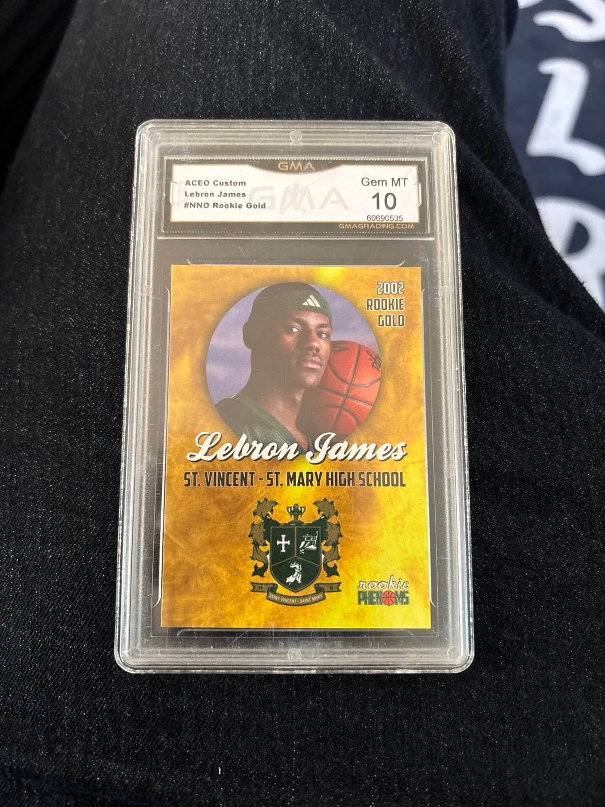 ACEO Custom 2002 Rookie Phenoms #NNO Rookie Gold Gem Mint 10