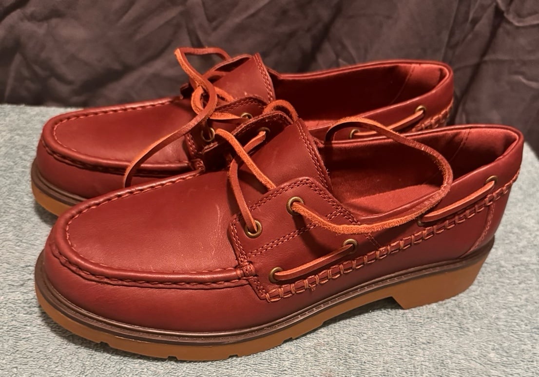 Sperry Wells Loafers Women’s Brown Flats Casual STS89455 Size 8.5 NWOB