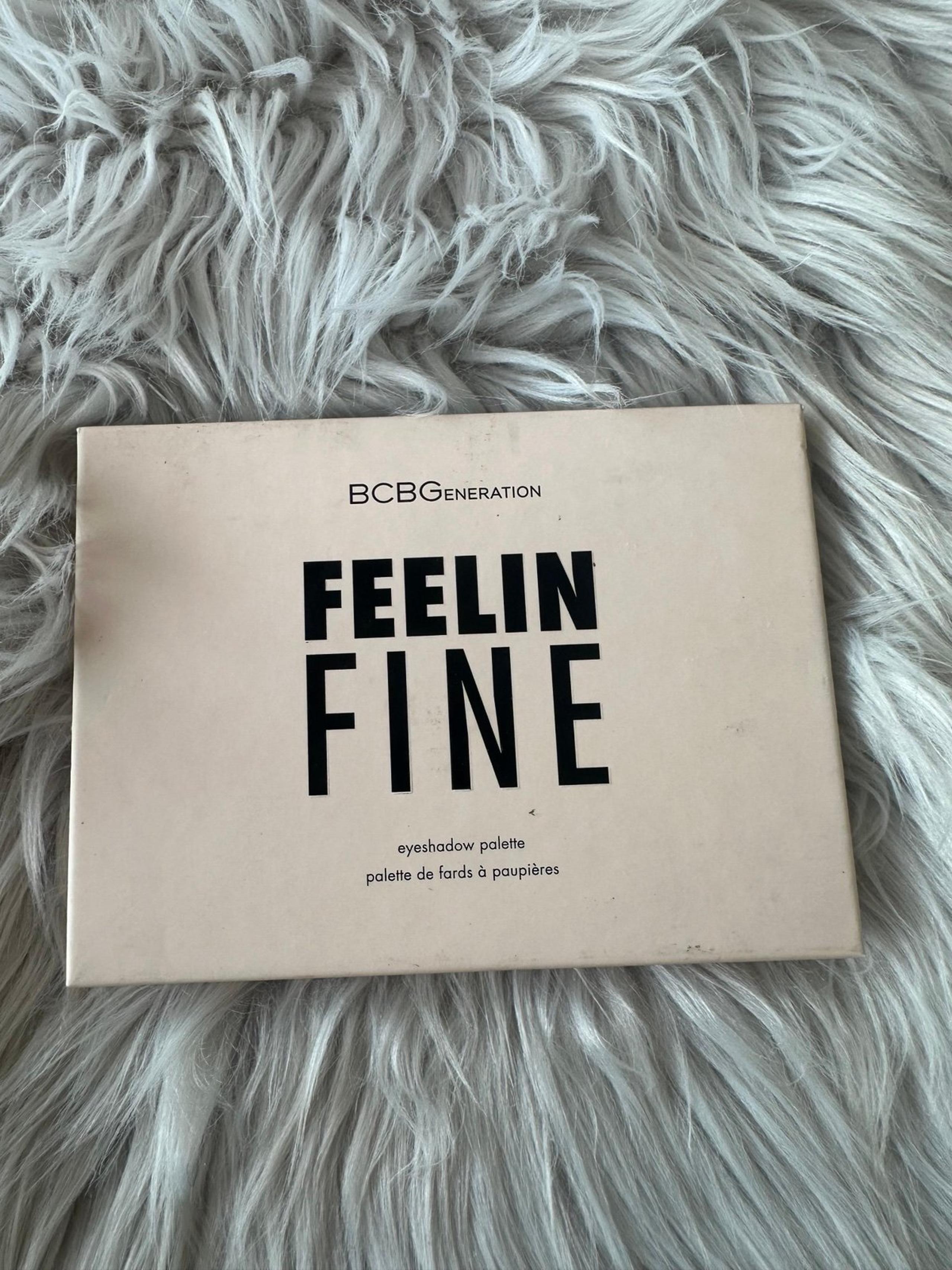 BCBGeneration Feelin Fine Eyeshadow Palette, NEW in package, 12 pigmented Shadow