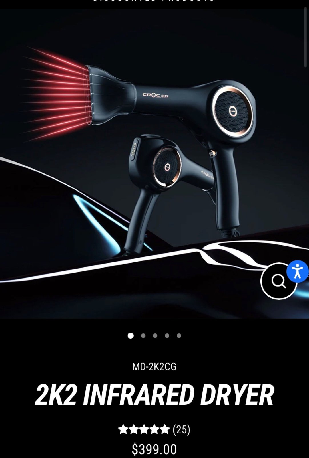 Croc usa 2k2 infrared dryer