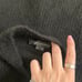 Skull Cashmere Black Sweater