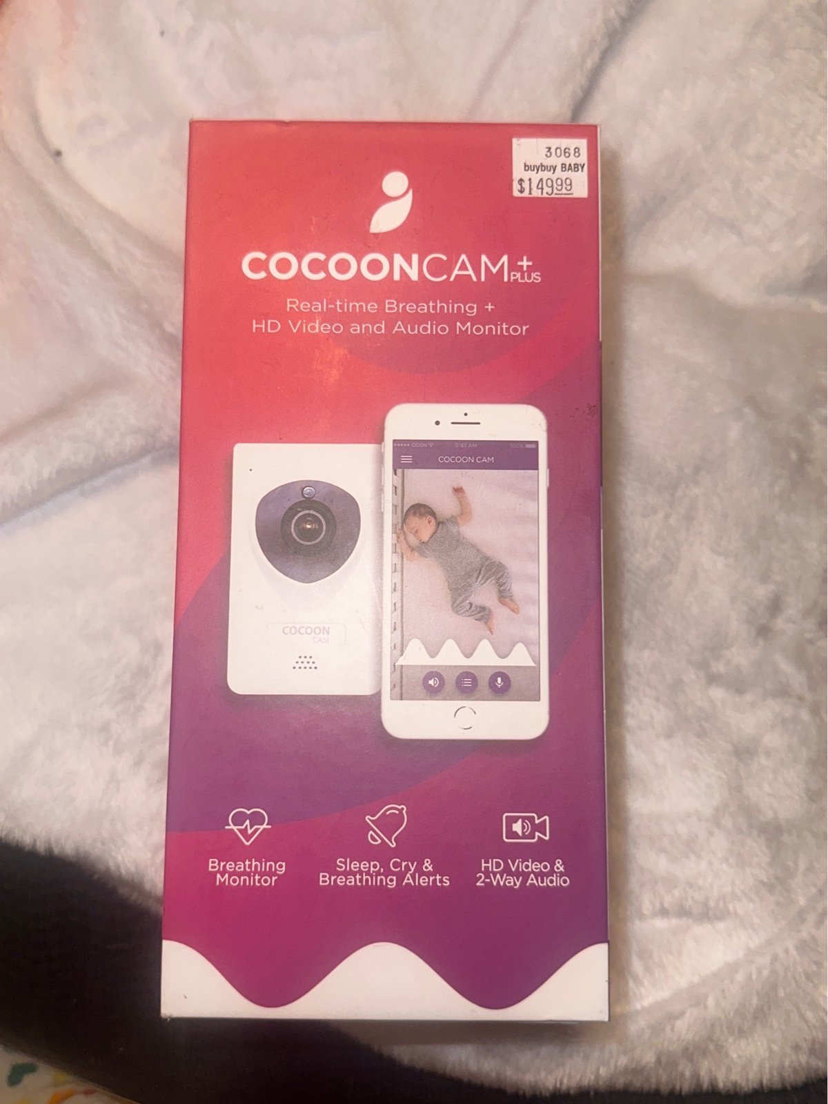 Cocoon Cam Baby monitor tested and approved by top pediatricians. Secure!