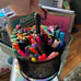 Marbrasse Mesh Desk Organizer, 360-Degree Rotating Multi-Functional Pen Holder,