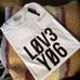 RED Valentino L0V3 Y06 Monochrom Shirt L
