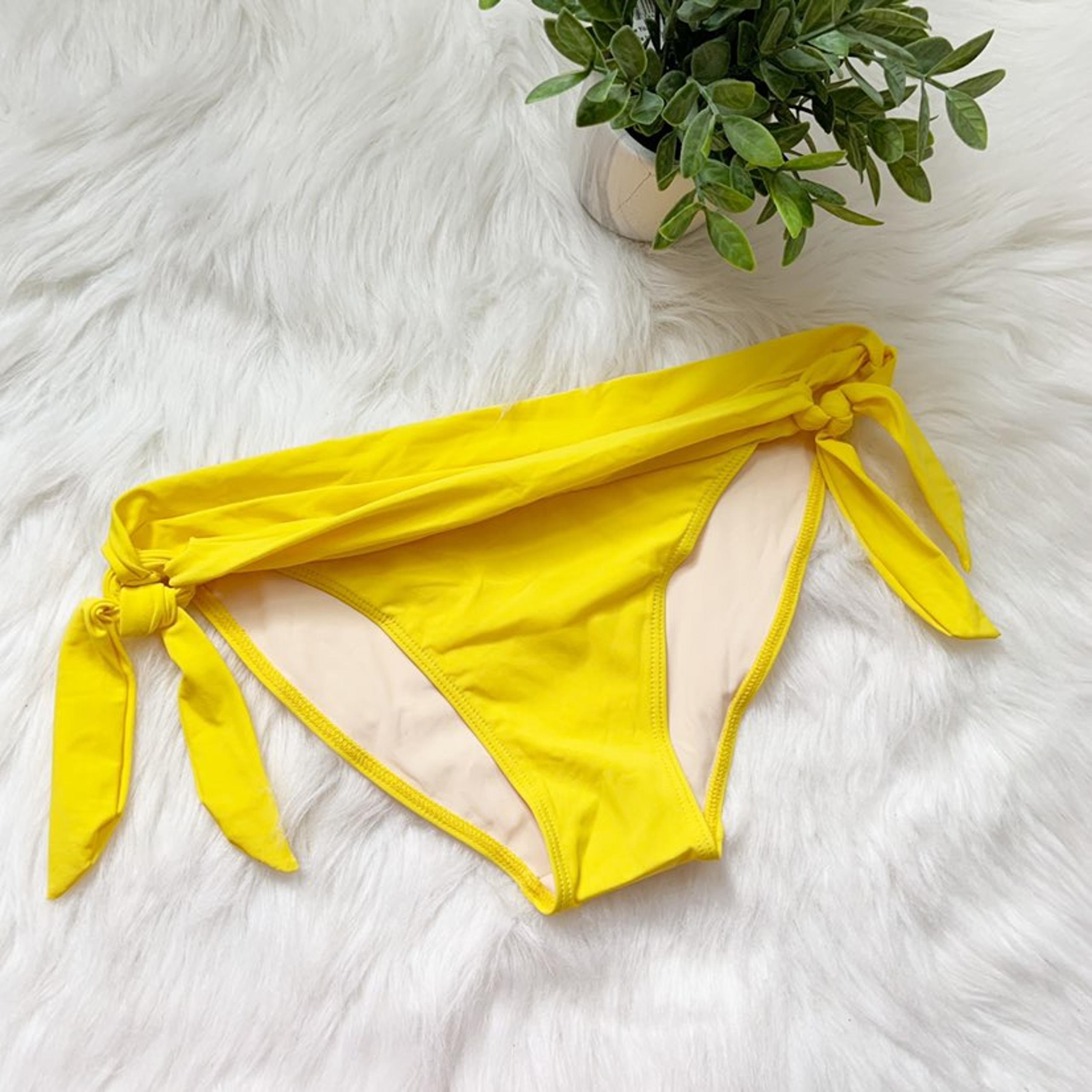 Koral Swimwear Yellow Bikini Bottom M