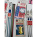 Aluminum & Steel Vintage CROCHET HOOKS Huge LOT Boye KNITTING NEEDLES NIP Extras