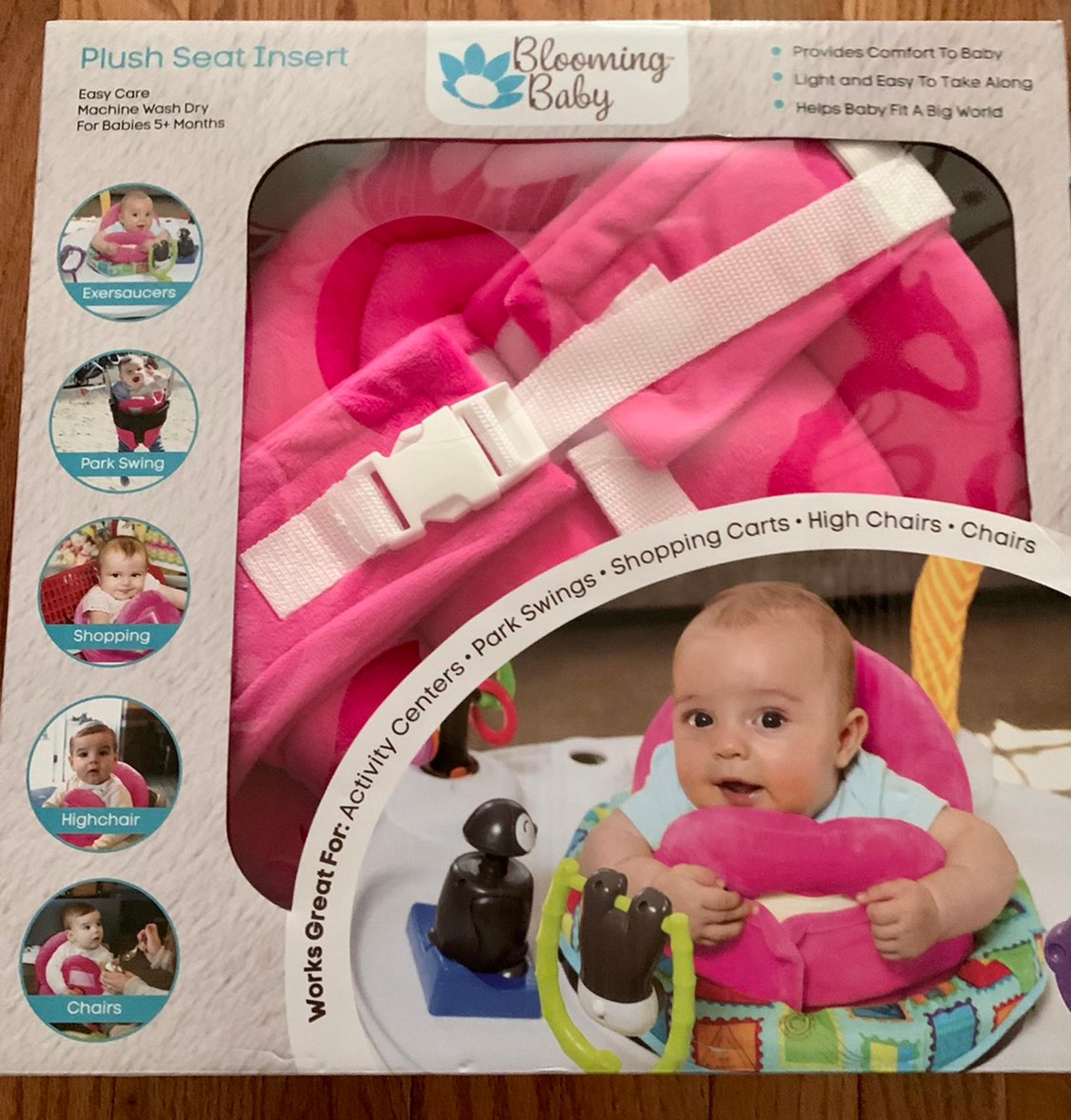 Blooming Baby Plush Baby Seat Insert