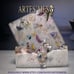 Floral Resin Coasters set of 6
