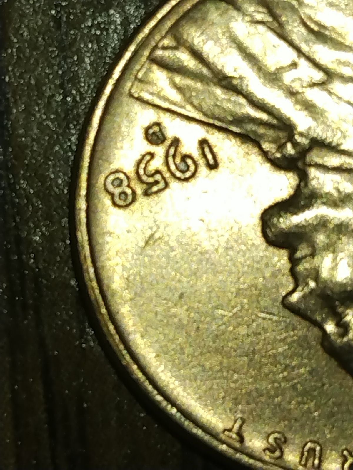 Incredibly Rare 1958-d error penny