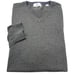 Southern Tide Charcoal Gray 100% Cotton V-Neck Pullover Sweater