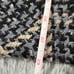 Moda International Pink, Blue and Black Houndstooth Wool Blend Belted Coat