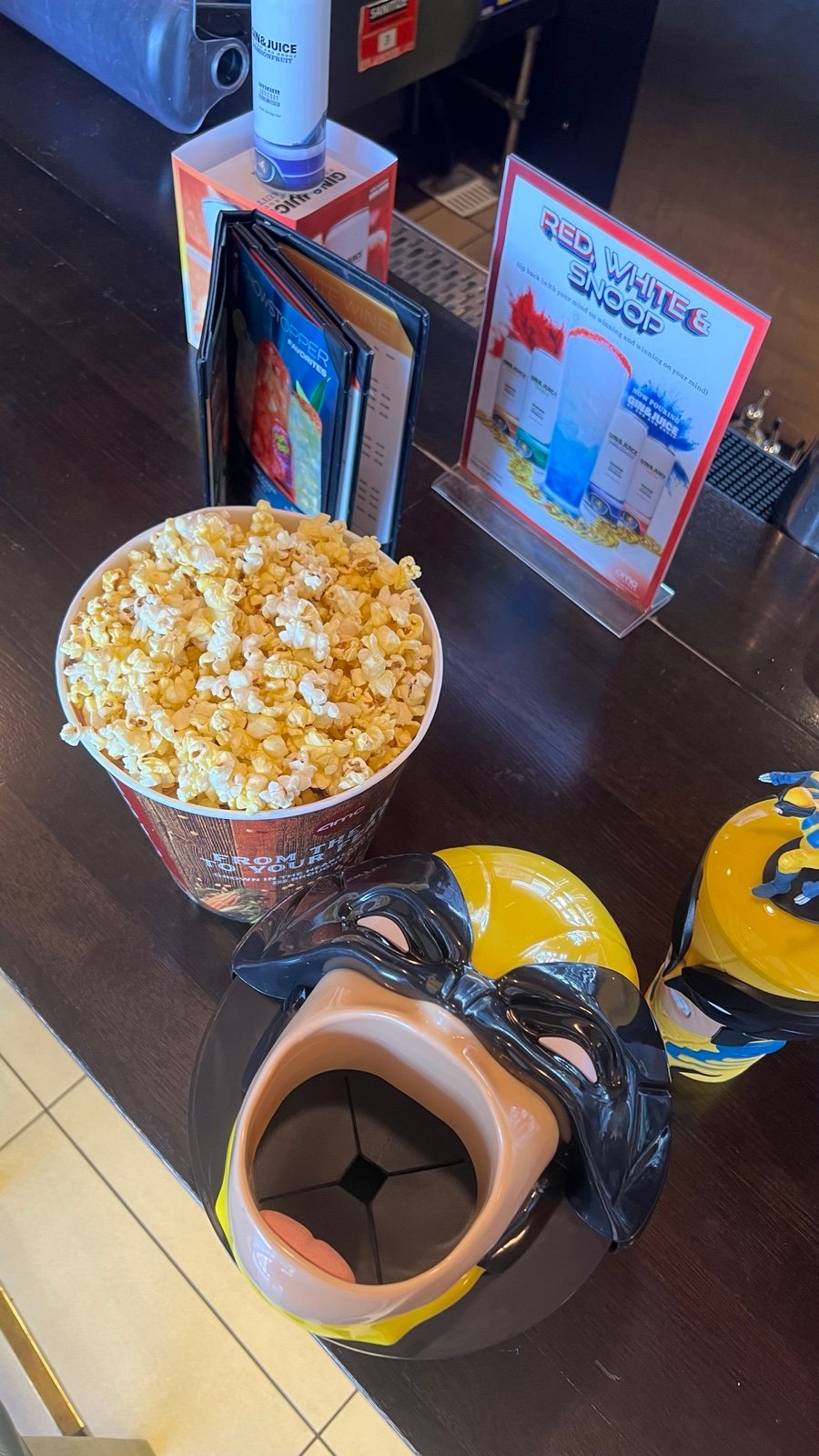 deadpool and wolverine movie popcorn bucket amc exclusive