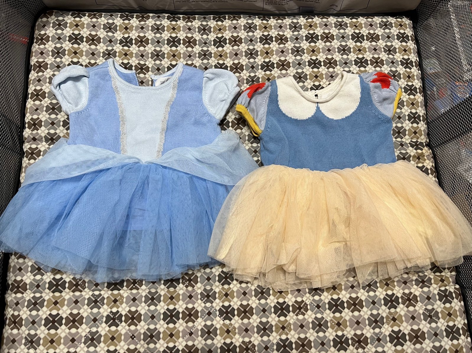 Baby Gap x Disney Snow White and Cinderella Dresses Size 3-6 months