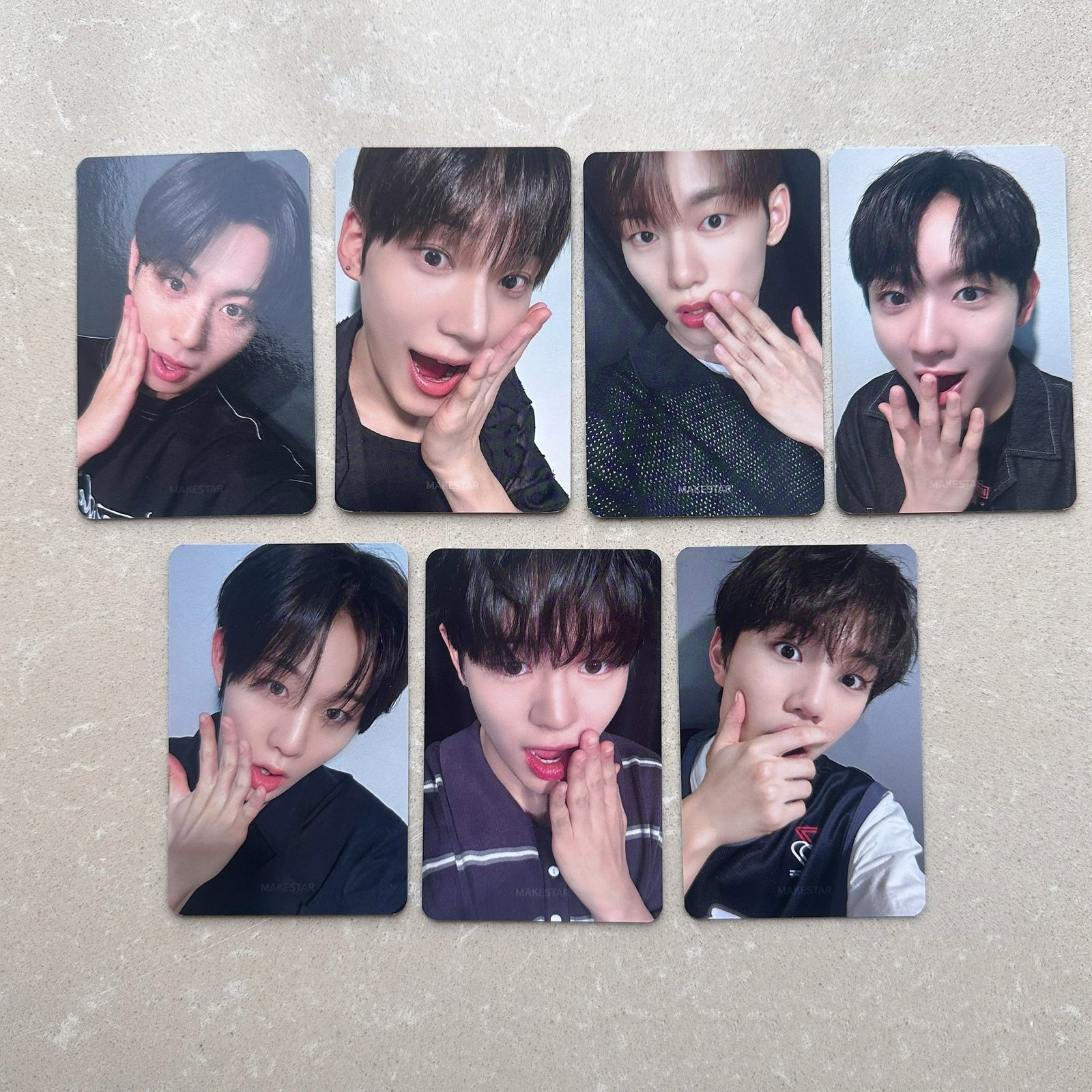 Evnne makestar special photocard set