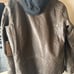 Bleu Grandeur - 2Tone Olive Leather Jacket