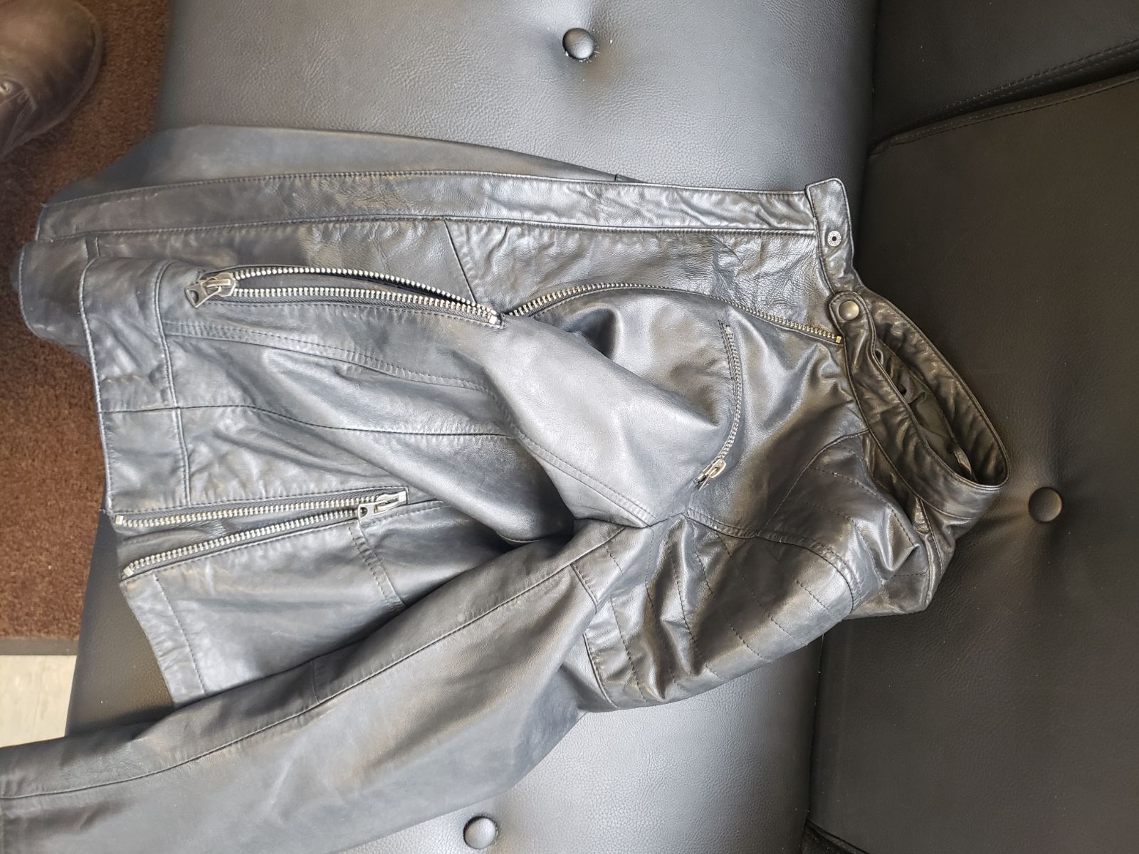 Levi's leather biker jacket