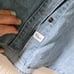 RAILS Ingrid Rose Bud Embroidery Snap Front Longsleeve Tencel Linen Small