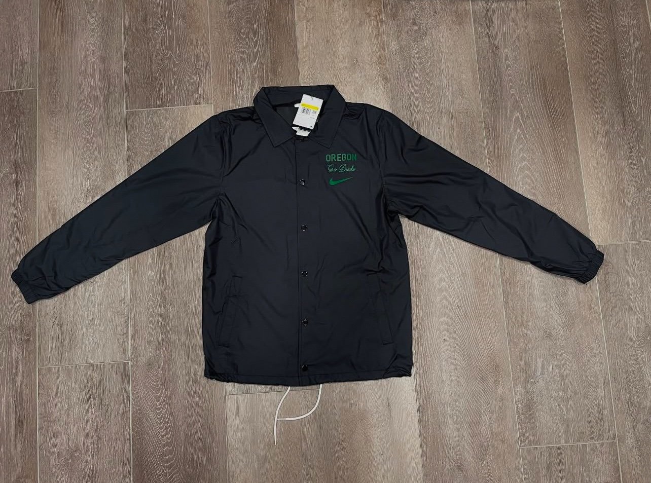 BNWT • Nike Oregon Ducks Team Issue Repel Coaches Jacket • size Small mens