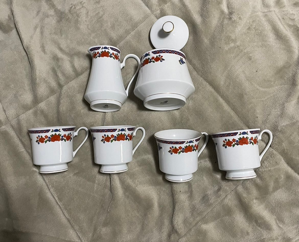 Crown Ming 6 Piece Tea Set