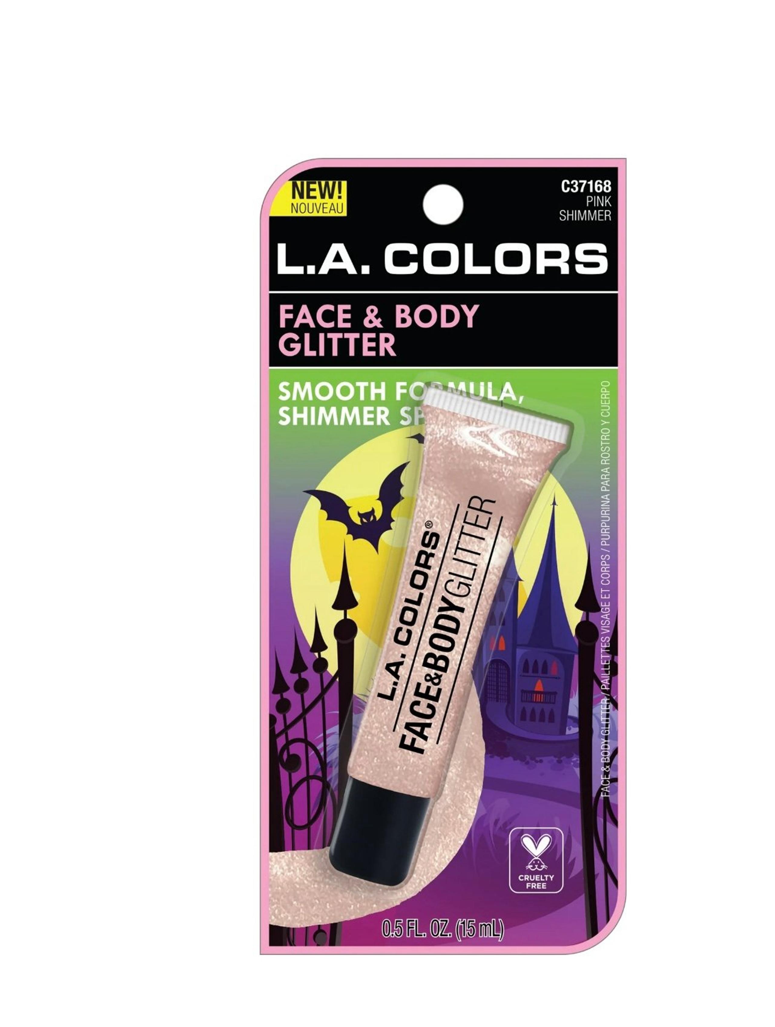 NEW LA Colors Face & Body Glitter Smooth Iridescent 0.5 OZ Makeup