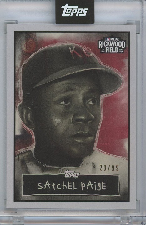 2024 Topps Satchel Paige Rickwood Field Encased Silver #29/99 #RW-1