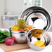 5-Speed Electric Hand Mixer, 5 Large Mixing Bowls Set, Handheld Mixers -DFS3